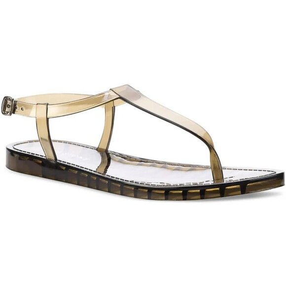 Sun + Stone Kristi 2 Thong Slingback Jelly Sandals NIB - Picture 1 of 3